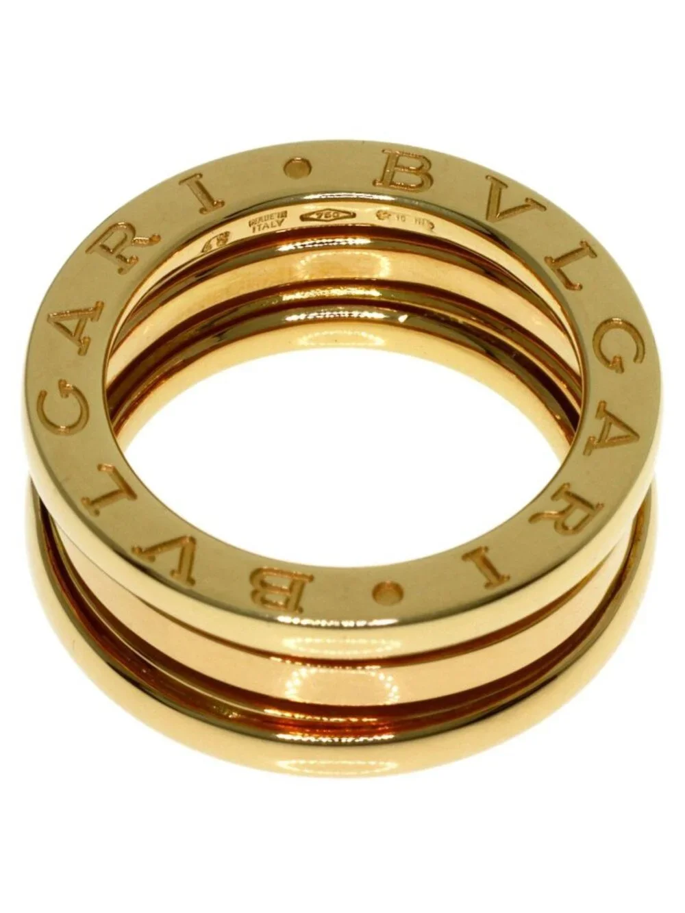 Bvlgari B-zero One Band 48 Ring 18k Yellow Gold